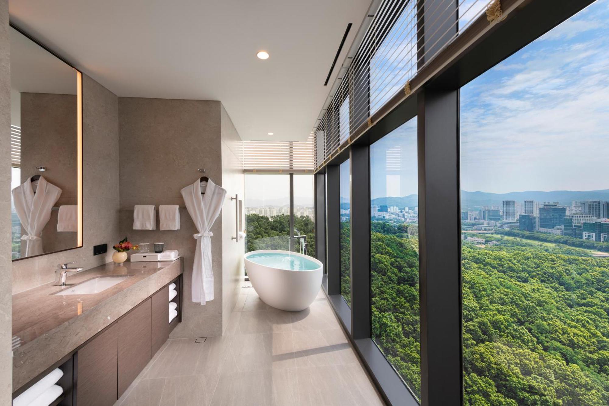 Doubletree By Hilton Seoul Pangyo Residences Соннам Экстерьер фото