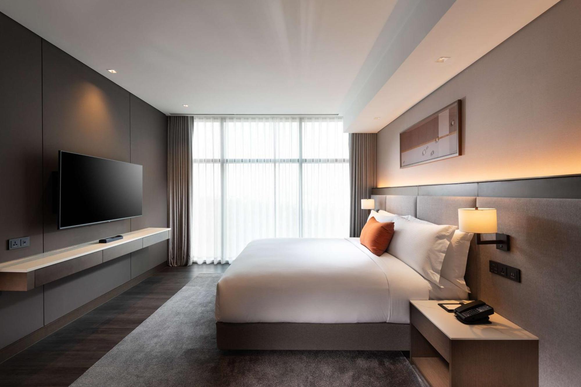 Doubletree By Hilton Seoul Pangyo Residences Соннам Экстерьер фото